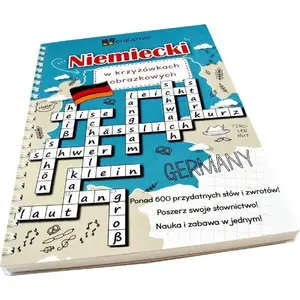 Book Creativo — Niemiecki w krzyżówkach obrazkowych CREATIVO (MPN 450822, Polish title)