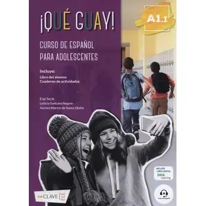 Textbook and Exercise Book Set EnClave Que guay! A1.1 — Spanish course, level A1.1, textbook + workbook
