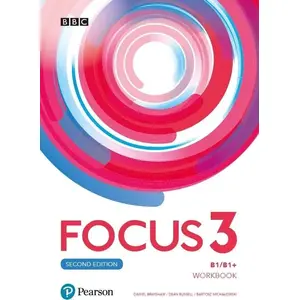 Textbook Longman Pearson Focus 3 (2nd ed.) B1/B1+ with Online Practice – Student Book