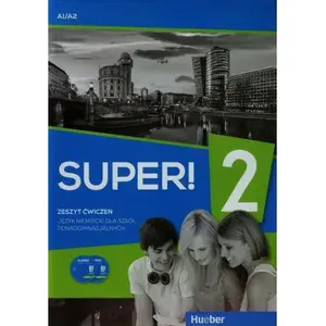 Exercise Book Set Hueber Super! 2 A1+A2 with CD, workbook exercises for German learners