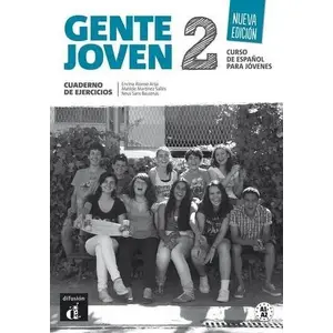 Darblapa Difusion Gente Joven 2 Nueva Edicion — vingrinājumi, studentu workbook, MPN 252774