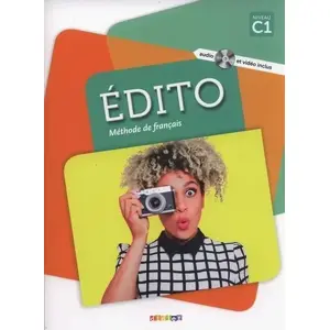 Mācību grāmata Didier Edito C1 Méthode de français ar DVD, C1 līmenis, MPN 324088