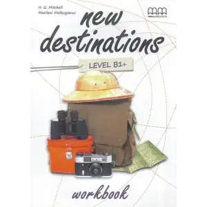 Grāmata MM PUBLICATIONS New Destinations B1+ WB — darba burtnīca B1+ līmeņa angļu valodai