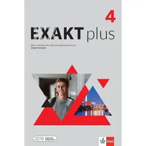 Workbook book Lektorklett Exakt plus 4 — ćwiczenia with access code (LEKTORKLETT)