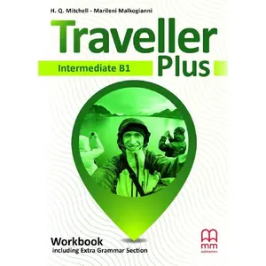 Mācību grāmata MM PUBLICATIONS Traveller Plus Intermediate B1 WB (darba burtnīca)