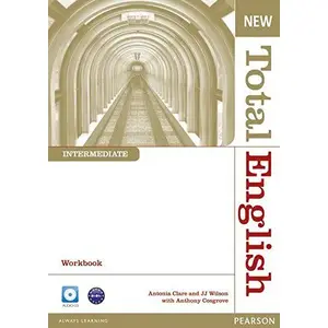 Longman Pearson Total English New Intermediate mācību grāmata ar darba burtnīcu un CD, MPN 247894