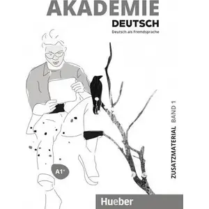 Papildmateriāli Hueber Akademie Deutsch A1+ T.1 — vingrinājumi un mācību resursi