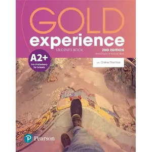 Longman Pearson Gold Experience 2nd Edition A2+ Mācību grāmata ar tiešsaistes vingrinājumiem
