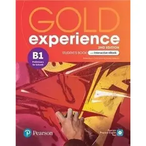 Longman Pearson Gold Experience 2. izdevums B1 Studentu grāmata ar e-grāmatu (PEARSON)