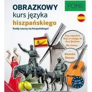 Course book Pons Obrazkowy kurs języka hiszpańskiego A1-A2 w.2 – beginner Spanish A1–A2, illustrated edition