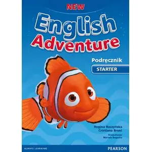 Mācību grāmata Longman Pearson — New English Adventure Starter (zerówka), autori Regina Raczyńska un Cristiana Bruni