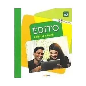 Darblapa Didier Edito Cahier d'activités A2 ar audio-CD — A2 līmenis