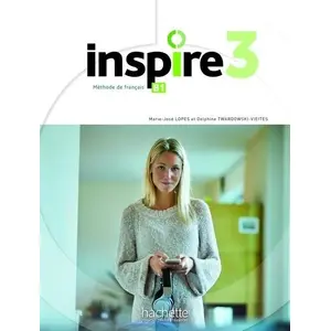 Hachette Inspire 3 mācību grāmata ar tiešsaistes audio (drukāta) – 493518