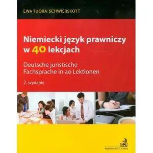 Grāmata C.H. Beck — Niemiecki język prawniczy w 40 lekcjach (juridiskā vācu valoda, 40 nodarbības)