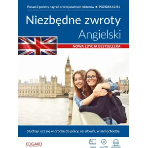 Language book Edgard ANGIELSKI. NIEZBĘDNE ZWROTY. A2-B1 WYD. 4 — Polish-English phrasebook for A2–B1 levels