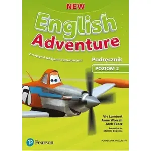 Longman Pearson English Adventure New 2 PB wieloletni — skolēnu grāmata, mīkstās vāki, MPN 293034