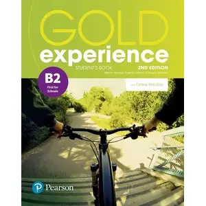 Mācību grāmata Longman Pearson Gold Experience 2nd B2 ar tiešsaistes uzdevumiem (grāmata + digitālais piekļuve)