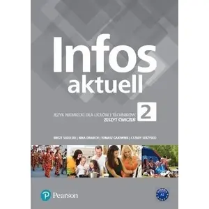 Darblapa Longman Pearson Infos aktuell 2 — vingrinājumu burtnīca vācu valodai (MPN 342826)