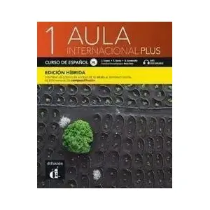 Mācību grāmata Difusion Aula Internacional Plus 1 Edición híbrida — kurss spāņu valodai