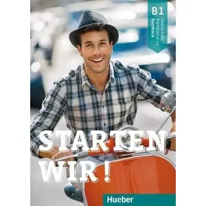Mācību grāmata Hueber Starten wir! B1 KB HUEBER — vācu valodas kurss B1 līmenim, mācību grāmata (KB)