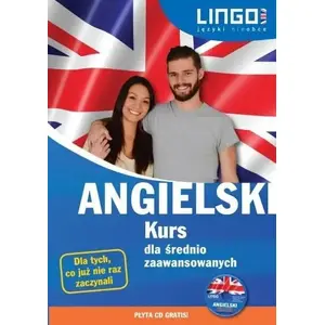 Grāmata Lingo Angielski. Kurs dla średnio zaawansowanych — angļu valodas kurss vidējai prasmei, drukāta izdevuma