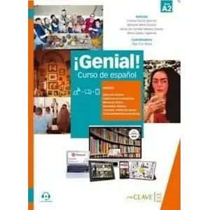 Textbook and Workbook set EnClave Genial! A2 — Polish edition, level A2
