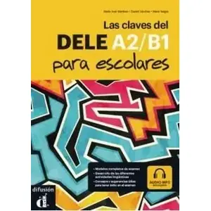 Mācību grāmata Difusion Las claves del DELE A2/B1 — sagatavošanās DELE A2 un B1 eksāmeniem
