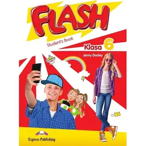 Mācību grāmata Express Publishing Flash Klasa 6 (A1+/A2) — skolēnu mācību līdzeklis angļu valodai