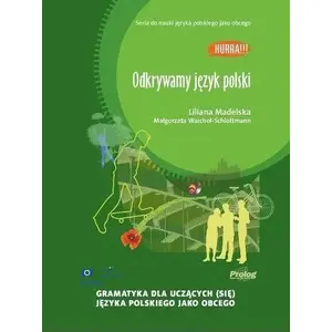 Grāmata Prolog Odkrywamy j. polski. Gram. dla uczących się j.pol. — poļu valodas gramatikas darba burtnīca