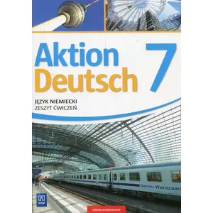 WSiP Aktion Deutsch 7 ćw. — school German textbook, grade 7, Polish edition