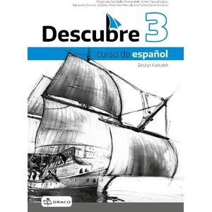 Рабочая тетрадь Draco Descubre 3 — упраженения, польское издание, MPN 387776