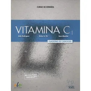 Mācību darba burtnīca SGEL - Educacion Vitamina C1 ćwiczenia ar digitālo versiju (MPN 484021)