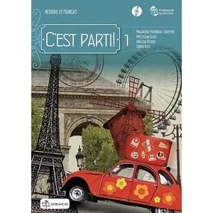 Учебник Draco C'est parti! 1 многолетнее издание с CD, польский язык