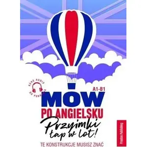 Mācību grāmata Preston Publishing — Mów po angielsku: Przyimki łap w lot! (MPN 375282, poļu valodas grāmata par prievārdiem)