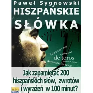 Книга Złote Myśli Hiszpańskie słówka — словарь/рабочая тетрадь на польском, ISBN 9788375823943