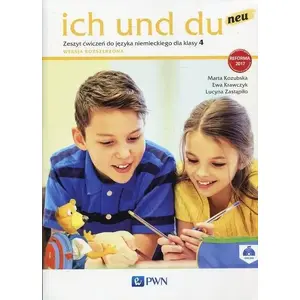Mācību grāmata PWN Ich und Du Neu 4 AB ZR PWN — darba burtnīca vācu valodas kursam, 4. līmenis
