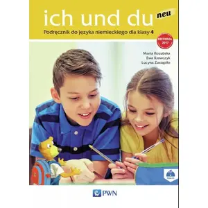 Textbook PWN Ich und Du Neu 4 KB + CD — German coursebook level 4, workbook with audio CD