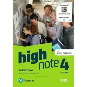 Longman Pearson High Note 4 B2/B2+ SB with Audio Code, Workbook and eBook