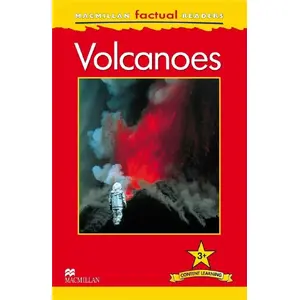 Book Macmillan Factual: Volcanoes 3+ — educational children's nonfiction about volcanoes, age 3+