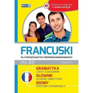 Book REA — Francuski dla początkujących i średniozawansowanych (MPN 258706) Polish-language French course