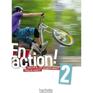Mācību grāmata Hachette En Action! 2 Podręcznik Wieloletni ar tiešsaistes audio (MPN 386258)