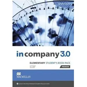 Textbook Macmillan In Company 3.0 Elementary — student book, business English coursebook