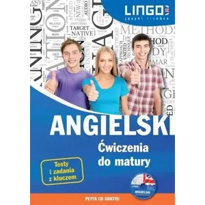 Mācību grāmata Lingo Angielski. Ćwiczenia do matury ar CD — sagatavošanās Polijas matura angļu valodā