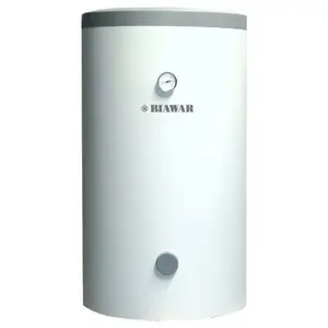 Uzkrājšanas ūdens sildītājs Biawar Wymiennik MEGA W-E 125.81 125 l ar spirālveida siltummaiņu, modelis 16411