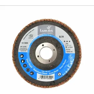 Lukas Erzett flap disc 125 mm P60 SLTR ceramic for angle grinder