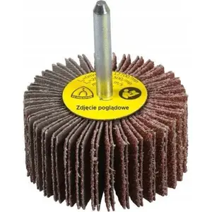 Flap Disc KLINGSPOR KLINGSPOR KM613 40mm x 10mm x 6mm, grit 120, spindle-mounted