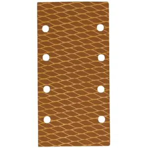 Sandpaper sheets Dedra Anti-clog #150 92×182 mm hook-and-loop, pack of 5