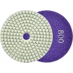 Pulēšanas disks mitrai slīpēšanai porainam gresam GEKO GR800 100 mm