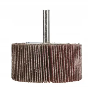 Flap mounted sanding wheel GEKO G78767 80×40×6 mm P80, pack 10/100