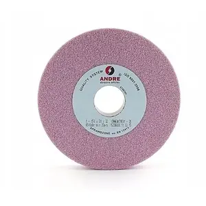 Плоская шлифовальная чашка Andre 250 × 25 × 76 мм CRA60K7VE01-35 розовая Тип 1